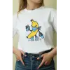 iegiyim™ Unisex Oversize 24/1 Penye DTF Baskılı Tişört - DTF147
