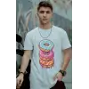 iegiyim™ Unisex Oversize 24/1 Penye DTF Baskılı Tişört - DTF149