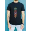 iegiyim™ Unisex Oversize 24/1 Penye DTF Baskılı Tişört - DTF151