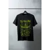 iegiyim™ Unisex Oversize 24/1 Penye DTF Baskılı Tişört - DTF154