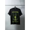 iegiyim™ Unisex Oversize 24/1 Penye DTF Baskılı Tişört - DTF158