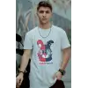 iegiyim™ Unisex Oversize 24/1 Penye DTF Baskılı Tişört - DTF159