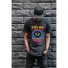 iegiyim™ Unisex Oversize 24/1 Penye DTF Baskılı Tişört - DTF162