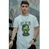iegiyim™ Unisex Oversize 24/1 Penye DTF Baskılı Tişört - DTF173