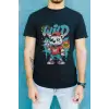iegiyim™ Unisex Oversize 24/1 Penye DTF Baskılı Tişört - DTF176