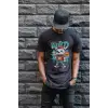 iegiyim™ Unisex Oversize 24/1 Penye DTF Baskılı Tişört - DTF176