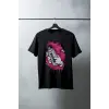 iegiyim™ Unisex Oversize 24/1 Penye DTF Baskılı Tişört - DTF179