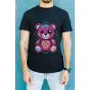iegiyim™ Unisex Oversize 24/1 Penye DTF Baskılı Tişört - DTF182