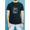 iegiyim™ Unisex Oversize 24/1 Penye DTF Baskılı Tişört - DTF186