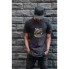 iegiyim™ Unisex Oversize 24/1 Penye DTF Baskılı Tişört - DTF186