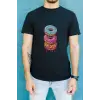 iegiyim™ Unisex Oversize 24/1 Penye DTF Baskılı Tişört - DTF187