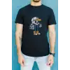 iegiyim™ Unisex Oversize 24/1 Penye DTF Baskılı Tişört - DTF189