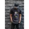 iegiyim™ Unisex Oversize 24/1 Penye DTF Baskılı Tişört - DTF189
