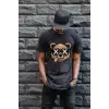 iegiyim™ Unisex Oversize 24/1 Penye DTF Baskılı Tişört - DTF191