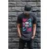 iegiyim™ Unisex Oversize 24/1 Penye DTF Baskılı Tişört - DTF193
