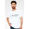 iegiyim™ Unisex Oversize 24/1 Penye DTF Baskılı Tişört - DTF197