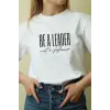 iegiyim™ Unisex Oversize 24/1 Penye DTF Baskılı Tişört - DTF200