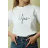 iegiyim™ Unisex Oversize 24/1 Penye DTF Baskılı Tişört - DTF203