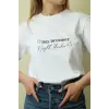 iegiyim™ Unisex Oversize 24/1 Penye DTF Baskılı Tişört - DTF218