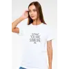 iegiyim™ Unisex Oversize 24/1 Penye DTF Baskılı Tişört - DTF223