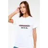 iegiyim™ Unisex Oversize 24/1 Penye DTF Baskılı Tişört - DTF228