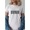 iegiyim™ Unisex Oversize 24/1 Penye DTF Baskılı Tişört - DTF232