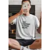iegiyim™ Unisex Oversize 24/1 Penye DTF Baskılı Tişört - DTF243
