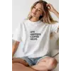 iegiyim™ Unisex Oversize 24/1 Penye DTF Baskılı Tişört - DTF243