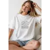 iegiyim™ Unisex Oversize 24/1 Penye DTF Baskılı Tişört - DTF244