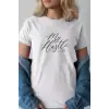 iegiyim™ Unisex Oversize 24/1 Penye DTF Baskılı Tişört - DTF252