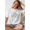 iegiyim™ Unisex Oversize 24/1 Penye DTF Baskılı Tişört - DTF252