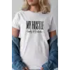 iegiyim™ Unisex Oversize 24/1 Penye DTF Baskılı Tişört - DTF253