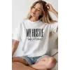 iegiyim™ Unisex Oversize 24/1 Penye DTF Baskılı Tişört - DTF253