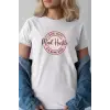 iegiyim™ Unisex Oversize 24/1 Penye DTF Baskılı Tişört - DTF263