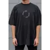 iegiyim™ Unisex Oversize 24/1 Penye DTF Baskılı Tişört - DTF289