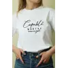 iegiyim™ Unisex Oversize 24/1 Penye DTF Baskılı Tişört - DTF56