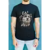 iegiyim™ Unisex Oversize 24/1 Penye DTF Baskılı Tişört - DTF70