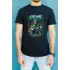 iegiyim™ Unisex Oversize 24/1 Penye DTF Baskılı Tişört - DTF72