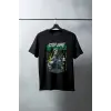 iegiyim™ Unisex Oversize 24/1 Penye DTF Baskılı Tişört - DTF72