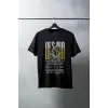 iegiyim™ Unisex Oversize 24/1 Penye DTF Baskılı Tişört - DTF74
