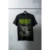 iegiyim™ Unisex Oversize 24/1 Penye DTF Baskılı Tişört - DTF75