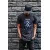 iegiyim™ Unisex Oversize 24/1 Penye DTF Baskılı Tişört - DTF76