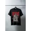 iegiyim™ Unisex Oversize 24/1 Penye DTF Baskılı Tişört - DTF77