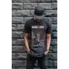 iegiyim™ Unisex Oversize 24/1 Penye DTF Baskılı Tişört - DTF78