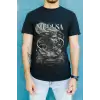 iegiyim™ Unisex Oversize 24/1 Penye DTF Baskılı Tişört - DTF79
