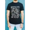 iegiyim™ Unisex Oversize 24/1 Penye DTF Baskılı Tişört - DTF83