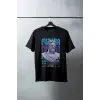 iegiyim™ Unisex Oversize 24/1 Penye DTF Baskılı Tişört - DTF85