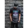 iegiyim™ Unisex Oversize 24/1 Penye DTF Baskılı Tişört - DTF85