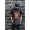 iegiyim™ Unisex Oversize 24/1 Penye DTF Baskılı Tişört - DTF86