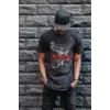 iegiyim™ Unisex Oversize 24/1 Penye DTF Baskılı Tişört - DTF88